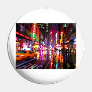 City Colors at Night Pin