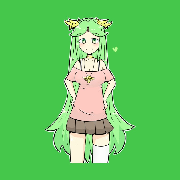 Palutena casual clothes by MauLegend