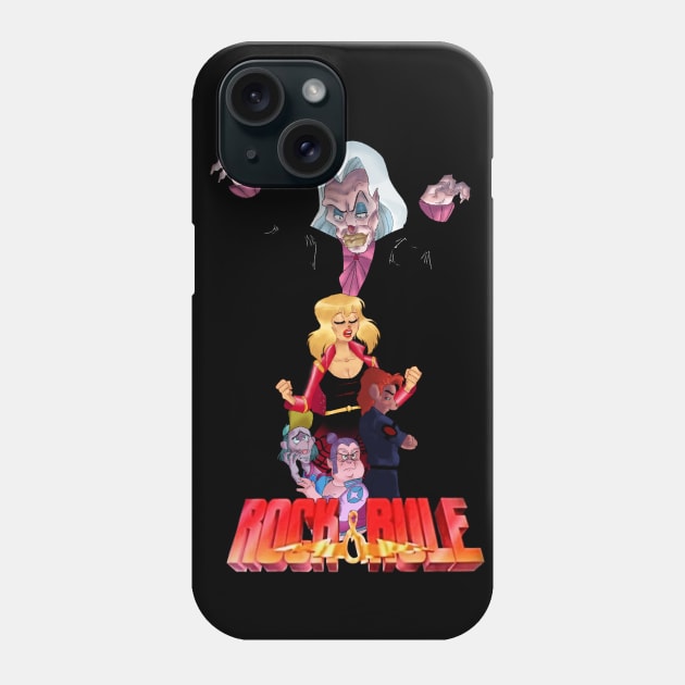 Rock and Rule Phone Case by gargirl