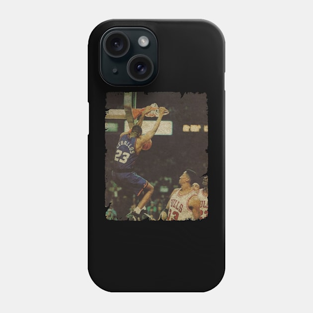 Cedric Ceballos vs Chicago Bulls Phone Case by Wendyshopart