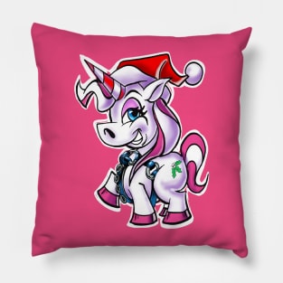 Yule-nicorn Pillow