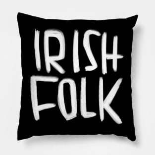 Irish Folk Pillow