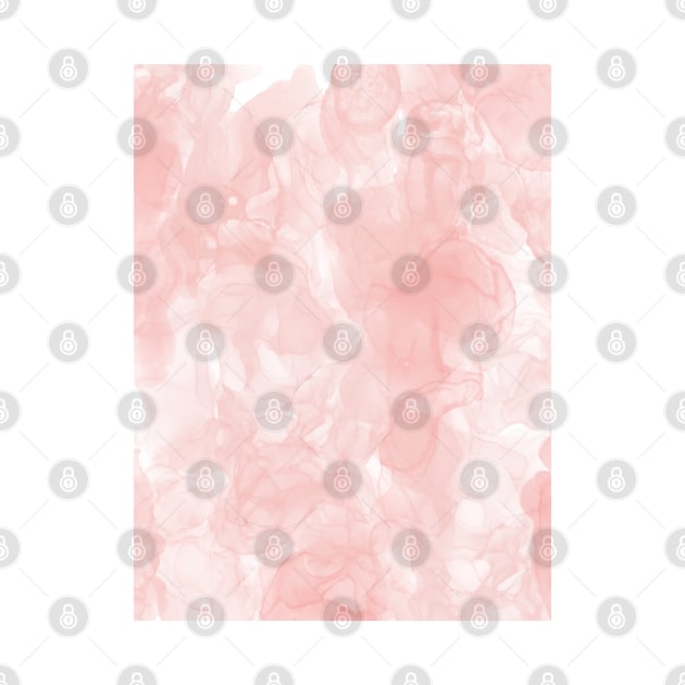 Blush Pink Smoke Abstract by AmyBrinkman