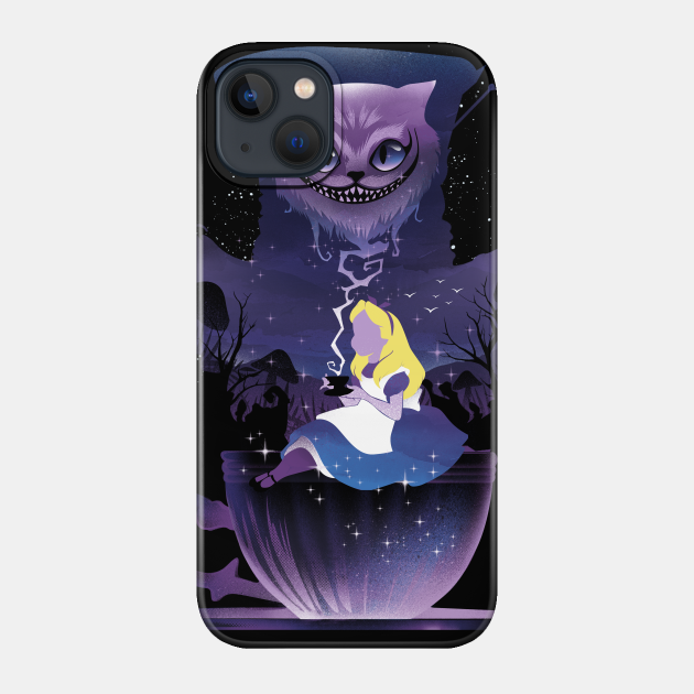 Midnight Tea - Alice In Wonderland - Phone Case