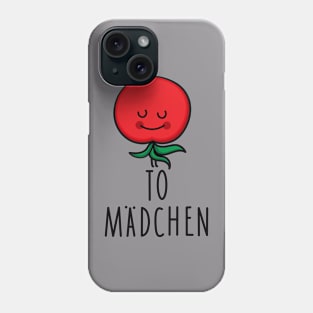 girl as a tomato Phone Case