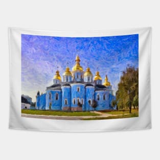 St Michael&#39;s Golden Domed Monastery, Kiev Tapestry