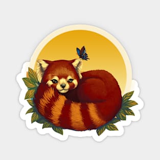 Red panda Magnet