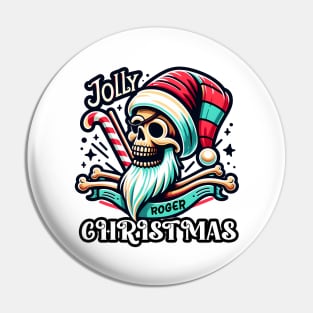 Jolly Roger christmas Pin