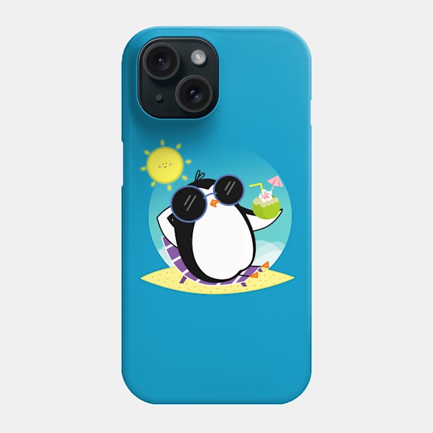 Relaxing Phone Case by Pemoji