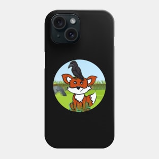 Fox and the Raven Phone Case