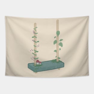 cottagecore swing Tapestry