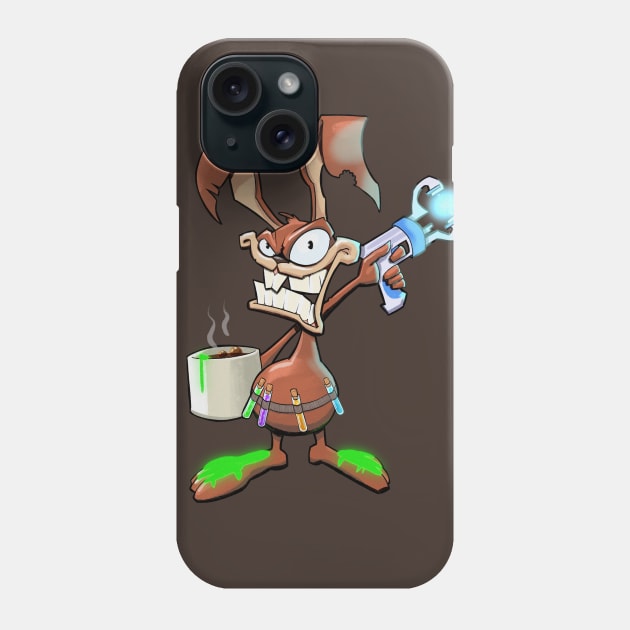 Toxic Bunny Phone Case by Fushiznick