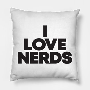 I love nerds | DW Pillow