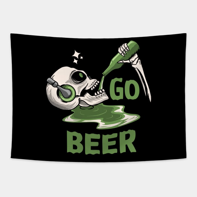 Go beer Tapestry by Summerdsgn