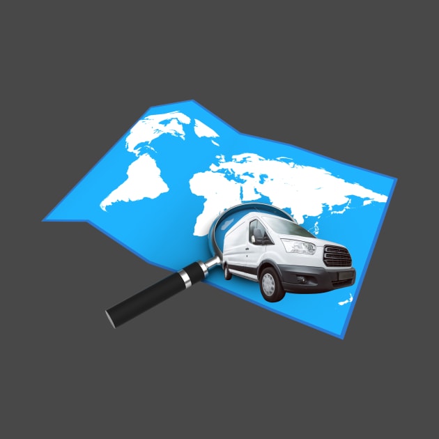 Van Magnifying Glass by Van Life Garb