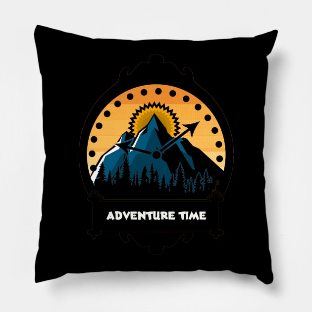 Aventure Time Color Pillow by Opank_panko