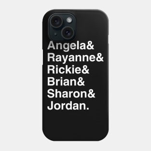 90s Teen Drama List Phone Case