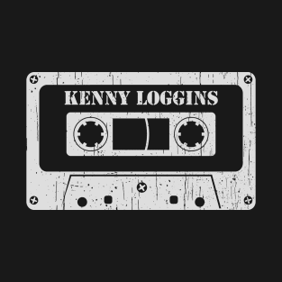 Kenny Loggins - Vintage Cassette White T-Shirt