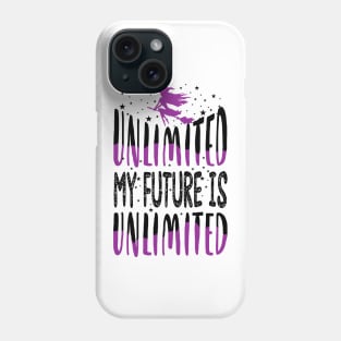 My Future Is Unlimited. Wicked Musical. Phone Case