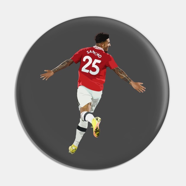 Jadon Sancho Pin by Webbed Toe Design's