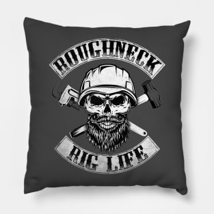 Oilfield Roughneck Pillow