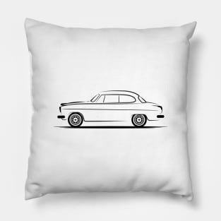 Borgward Isabella Saloon Black Pillow