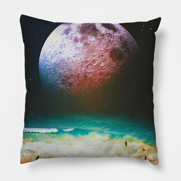 Celestial Body Swimmers Pillow by SeamlessOo