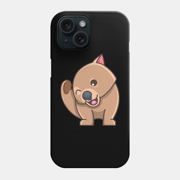 Wombat 03 Phone Case by ravenwaldo168375