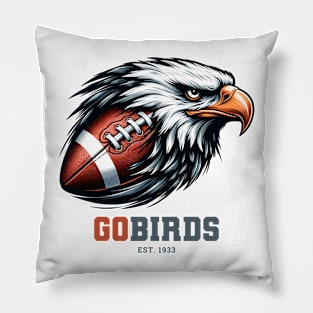 GO BIRDS Transform Football Eagle Pillow