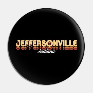 Retro Jeffersonville Indiana Pin