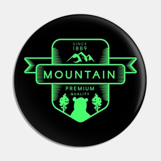 Badge Mountai Premium Art Pin