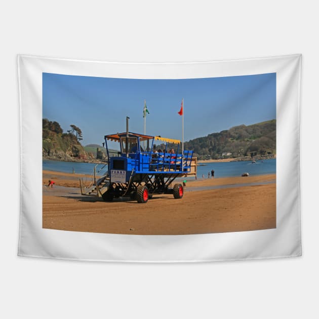 Sea Tractor Tapestry by RedHillDigital