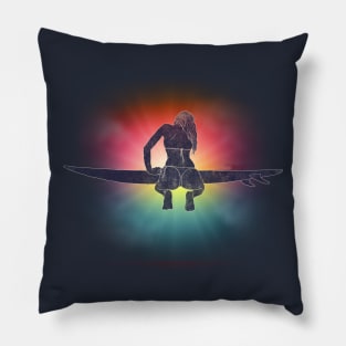 Summer Surfer Pillow