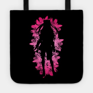 Shield - Pink Flowers style Tote