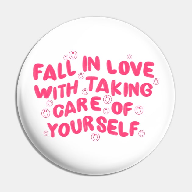 Love yourself Pin by goodnessgracedesign