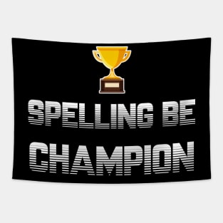 Spelling Be Champion Tapestry