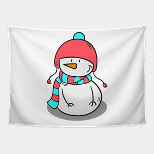 snowman-five design Tapestry