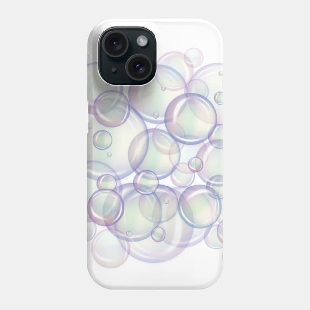 Pastel Bubbles Design Phone Case by DankFutura