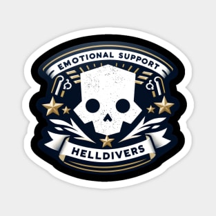 emotional support helldivers Magnet