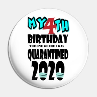 My 4th Birthday The One Where I Was Quarantined 2020 Pin