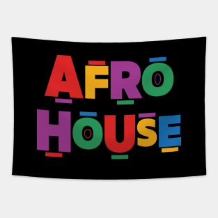 Afro House Music Tapestry