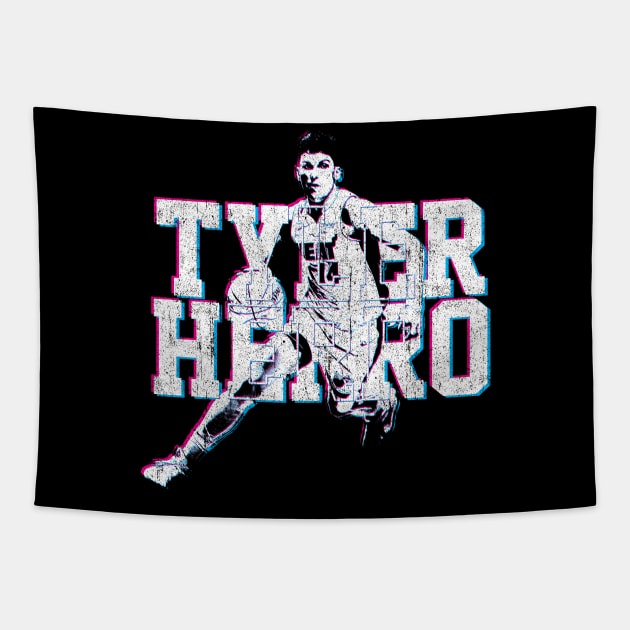 Tyler Herro Tapestry by huckblade