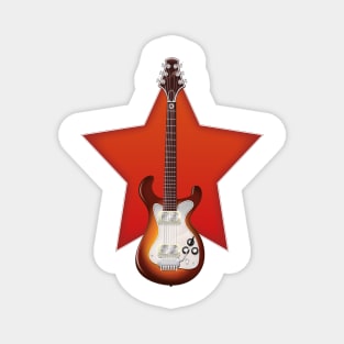 Electronic Guitar star Magnet