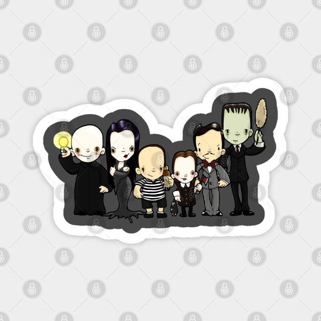 Addams Magnet by SpacebatDesigns 