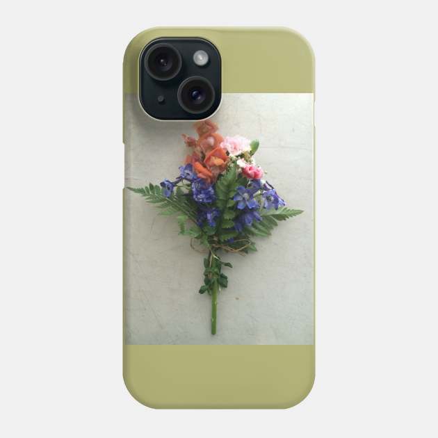 Flower Bundle with Snapdragons Phone Case by Rose Thorn Designs