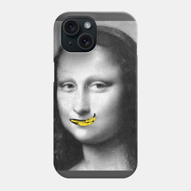 Mona Lisa Underground Phone Case by PopGraphics