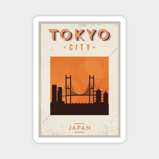 Tokyo Poster Design Magnet