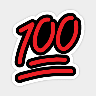 100 Emoji Sticker Magnet