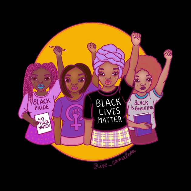 Black Lives Matter by @isedrawing