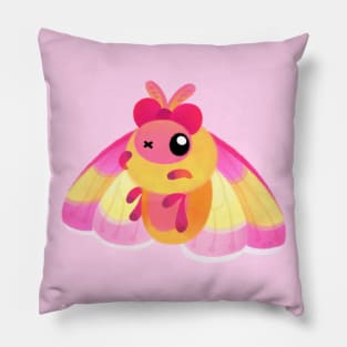 Rosy Maple moth Pillow